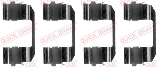 Accessory Kit, disc brake pad